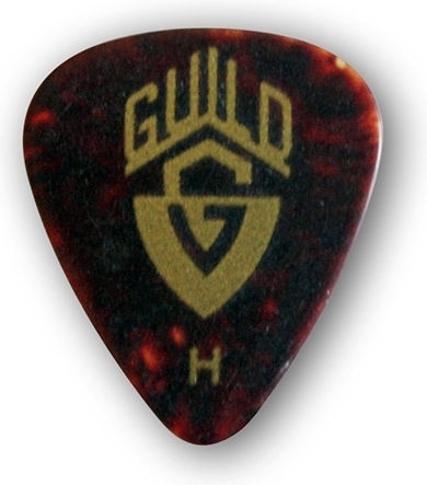 Guild Guild Auswahl für Gitarre Tortoise Shell Verpackung 1 Stück Heavy