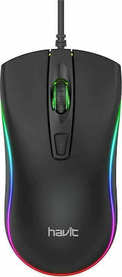 Havit MS72 RGB Gaming Gaming Maus Schwarz