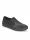 Παιδικές Εσπαντρίγιες Slip-On Μαύρες Kalispera
