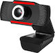 Full HD 1080p Web Camera Red (CAM06)