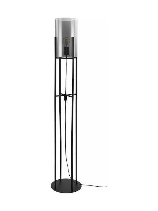 Eglo Glastonbury Floor Lamp H136xW30cm. with Socket for Bulb E27 Black