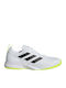 adidas Court Control Bărbați Pantofi Tenis Toate instanțele Cloud White / Core Black / Solar Yellow