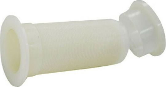 Eval Jgheaburi Σκάφους Flux de apă din plastic cu capac detașabil, lungime 57mm