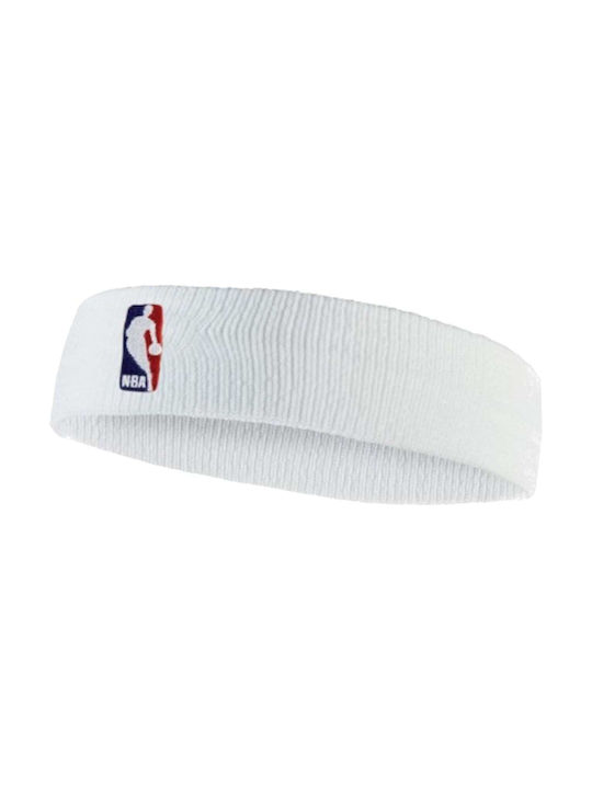 Nike NBA Спортна Лента За Глава Бяла