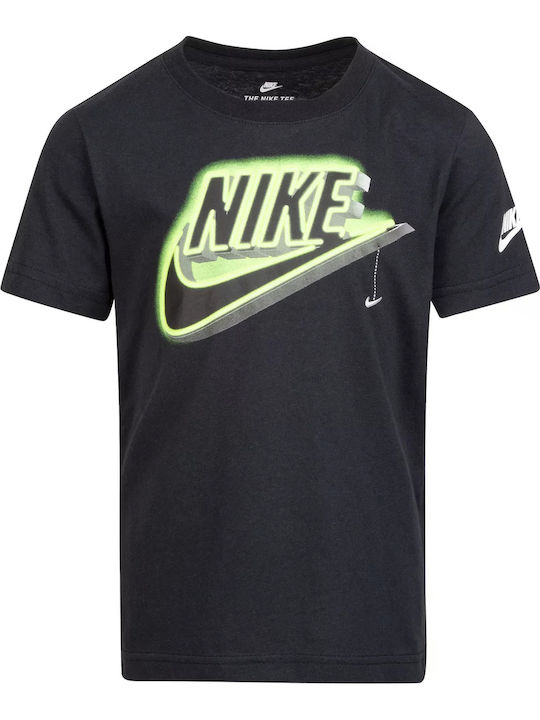 Nike Παιδικό T-shirt Μαύρο GRAPHIC