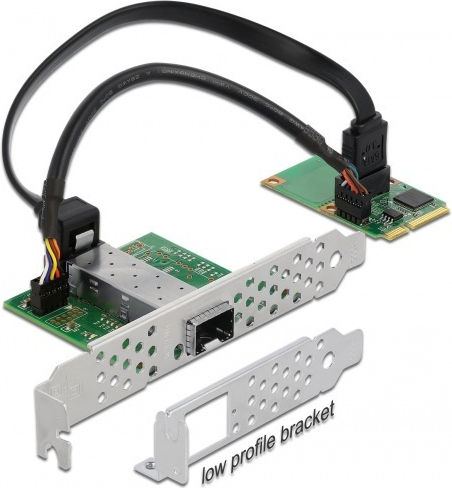 DeLock Κάρτα PCIe σε θύρα Ethernet