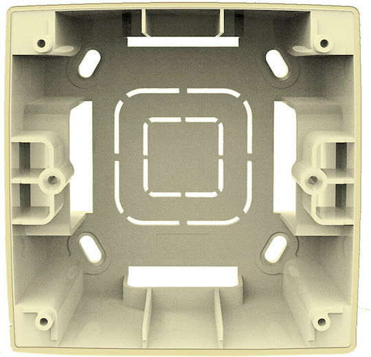 Aca Prime Switch Box Wall-mounted 1 Position in Beige Color 1000118002