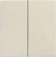 Adeleq Lighting Switch Front Double in Beige Color 15-0422