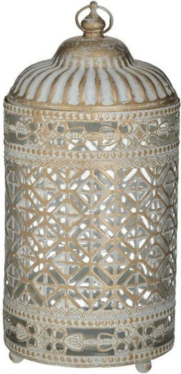 Inart LANTERN Decorative Lamp Lattern Gold
