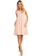 Numoco Summer Mini Dress Pink