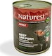 Naturest Canned Diet / Grain Free Wet Dog Food with Beef, Carrot and Pork 1 x 800gr