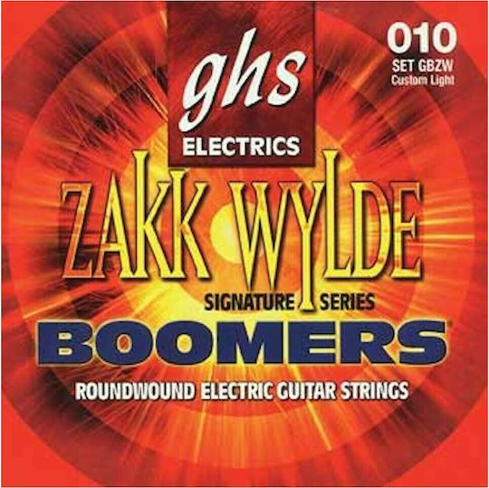 GHS Strings Boomers Low Tuned Σετ Χορδών Nickel Plated Steel Ηλεκτρικής Κιθάρας 10 - 60" Heavyweight
