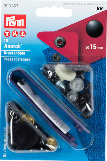 Prym Anorak Black Sewing Supply 390307