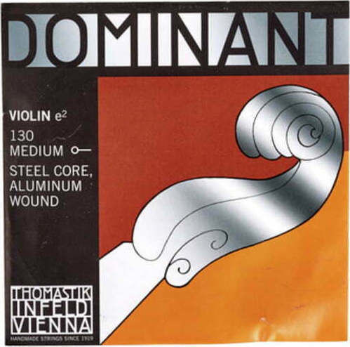 Thomastik Single Steel String for Violin 4/4 Dominant Violin E (Mi) Medium 4/4 "