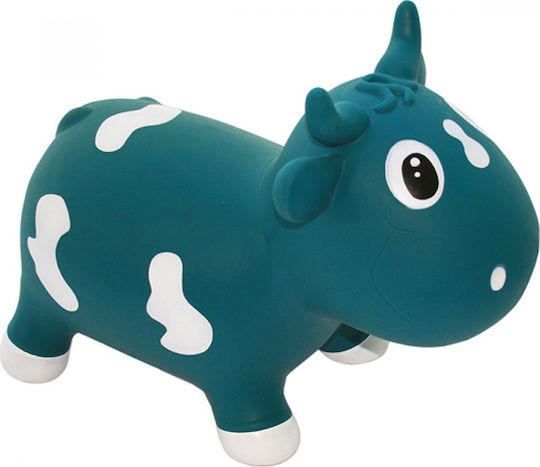Kidzzfarm Hop Hop Cow Bella for 1+ years Years Petrol 40cm.