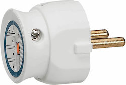 Legrand Stecker Männlich Schuko Ecke Weiß 16A 90°