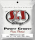 Sit Power Groove Набор Струни За Електрическа Китара Чист Никел 9 - 42 Extra Light