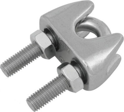 Lalizas Sârmă de cablu de sârmă Clamp Inox 6mm -> Oțel inoxidabil 6mm