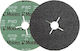 Morris Fibre Disc 180mm Orbital Sander Sanding Sheet K320 180x180mm