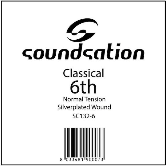 Soundsation Corzi Pentru Chitară Clasică Monofilament Placat Cu Argint 43" E (Mi)