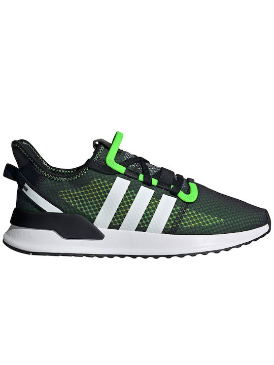 Adidas U_Path Run Ανδρικά Sneakers Core Black / Cloud White / Solar Green