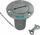 Eval Kappe Σκάφους Wasserfüllstopfen gerade Inox 38mm 00930-WATER