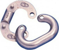 Eval Cârlig Accesorii pentru puntea bărcii Lanț cu zale de 6 mm6mm Eval Cârlig Accesorii pentru puntea bărcii Lanț cu zale de 6 mm6mm