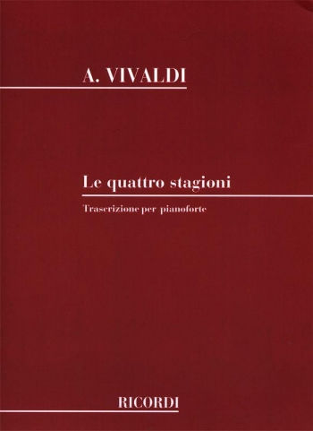 Ricordi Vivaldi - Le Quattro Stagioni за Пиано