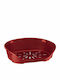 Ferplast Siesta Deluxe Sofa Hundebett Burgundisch 61.5x45cm.