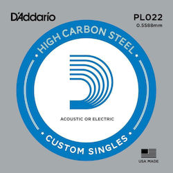 Daddario Single Plain Steel .022