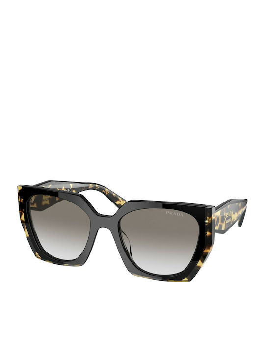 Prada Women's Sunglasses with Brown Tartaruga P...