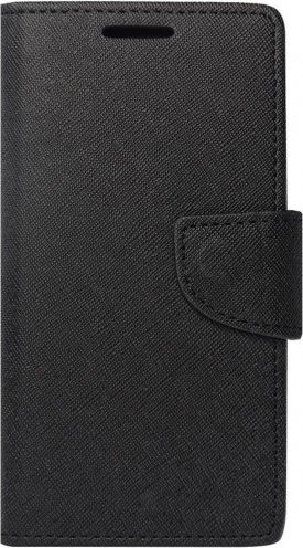 iSelf Fancy Wallet Δερματίνης Μαύρο (Huawei P Smart 2021)