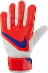 Nike Match Γάντια Τερματοφύλακα Παιδικά Κόκκινα