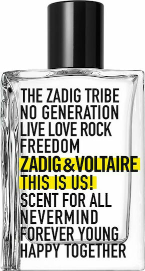 Zadig & Voltaire This Is Us Eau de Toilette 50ml