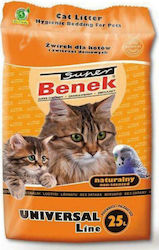 Certech Super Benek Universal Natural Clumping Cat Litter 25lt