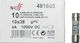 Adeleq Φυσίγγια Κυλινδρικά 10x38mm 4Α 1000V DC