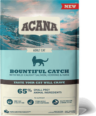 Acana Bountiful Catch Hrană Uscată pentru Pisici Adulte cu Somon 0.34kg