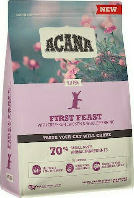 Acana Kitten First Feast Trockenfutter für junge Katzen mit Huhn 0.34kg