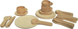 Egmont Tea Set Toy made of Wood for 2+ Years Old