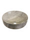 Gloria Solante-1 Vessel Sink Porcelain 42x42x14cm Dark Grey Marble