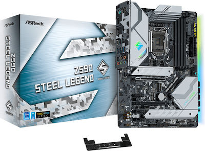 ASRock Z590 Steel Legend Motherboard ATX με Intel 1200 Socket