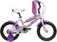 Clermont Candy 16" Kids Bicycle BMX Purple