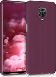 KWmobile Back Cover Σιλικόνης Bordeaux Violet (Redmi Note 9S / 9 Pro / 9 Pro Max)