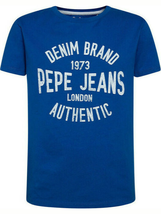 Pepe Jeans Kinder-T-Shirt Blau Jack