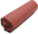 Palatex Cearșaf Semi Dublu cu Elastic 120x200+20cm. Baseline 6 Cărămidă