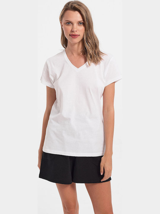 Bodymove Γυναικείο T-shirt Λευκό