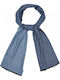 Men's double-faced scarf - Blue 670