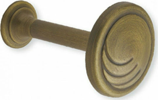 Viometale Νο 26 Holdback Perete din Metal Bronz 1buc