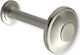 Viometale Νο 27 Holdback Wall made of Metal Nickel Matt 1pcs