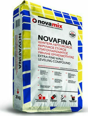 Novamix Novafina Chit de Utilizare Generală Acrilic Spatulă pentru chit Alb 20kg